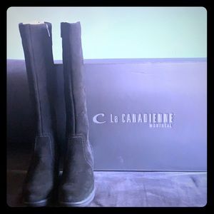 La Canadienne // ‘Grace’ - Black Suede Boots